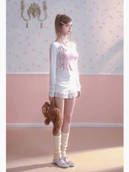 Ballet Off-Shoulder Tee