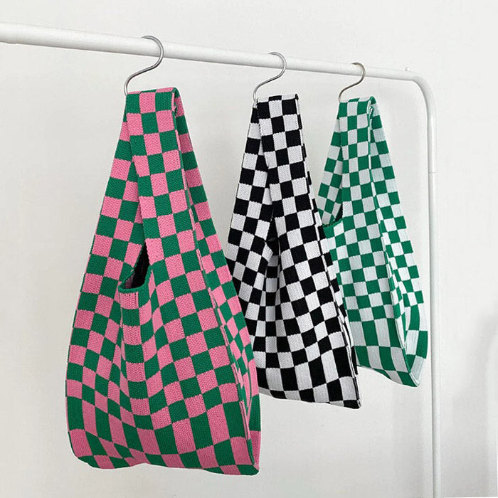 Sweet Checker Mini Tote Bag