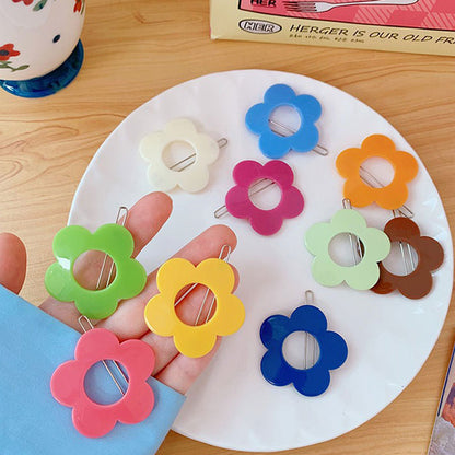 Cute Flower Hair Clips