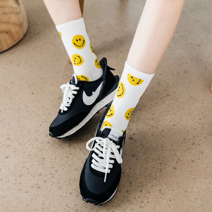 Smile Face Happy Socks