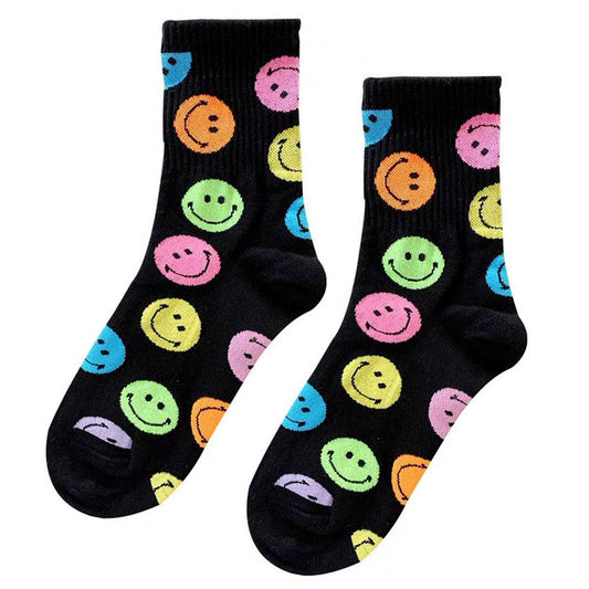 Smile Face Happy Socks