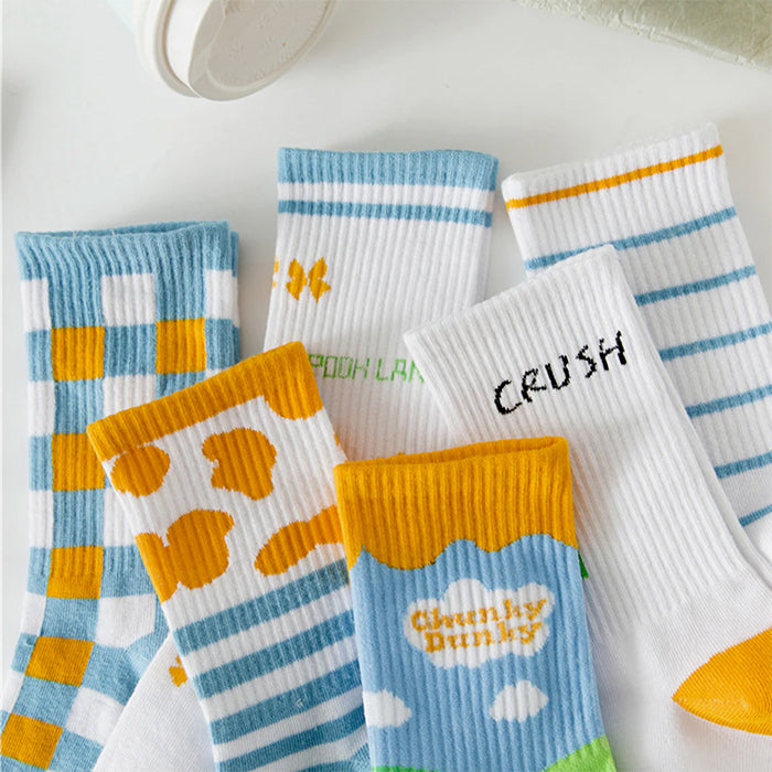 Kawaii Stripe Socks