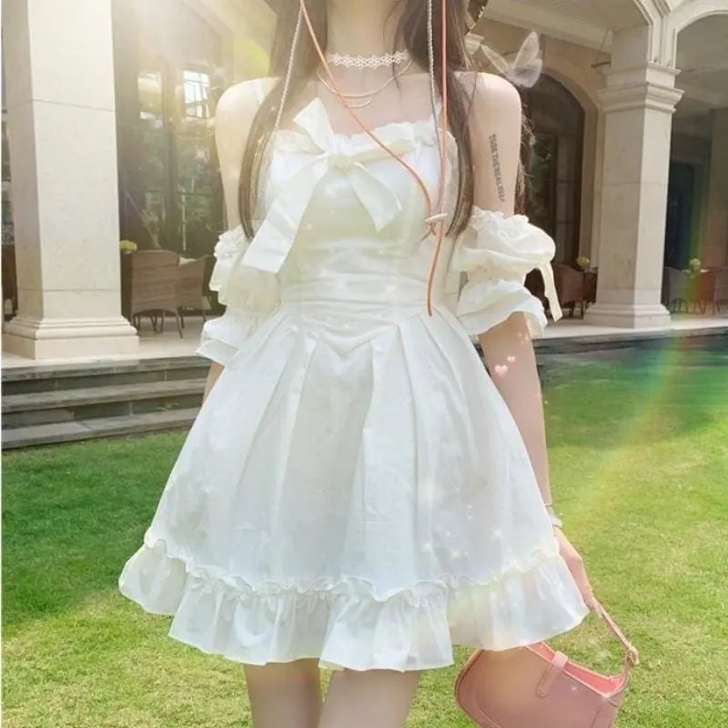 Iris Angelcore Kawaii Princess Mini Dress