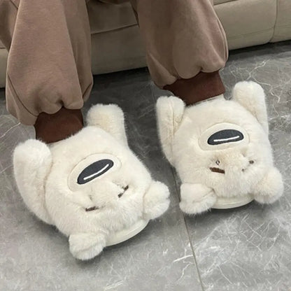 Pantoufles de maison ours drôle Kawaii ME21 