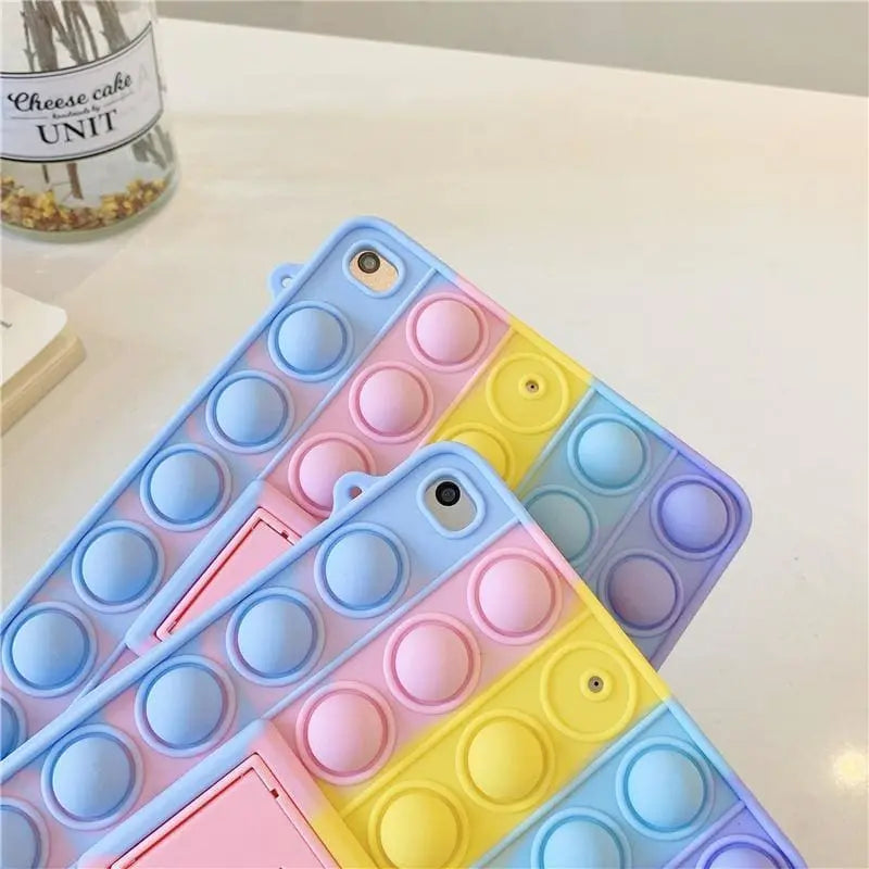 Kawaii Pastel Rainbow Cute Ipad Protect Case MM1622