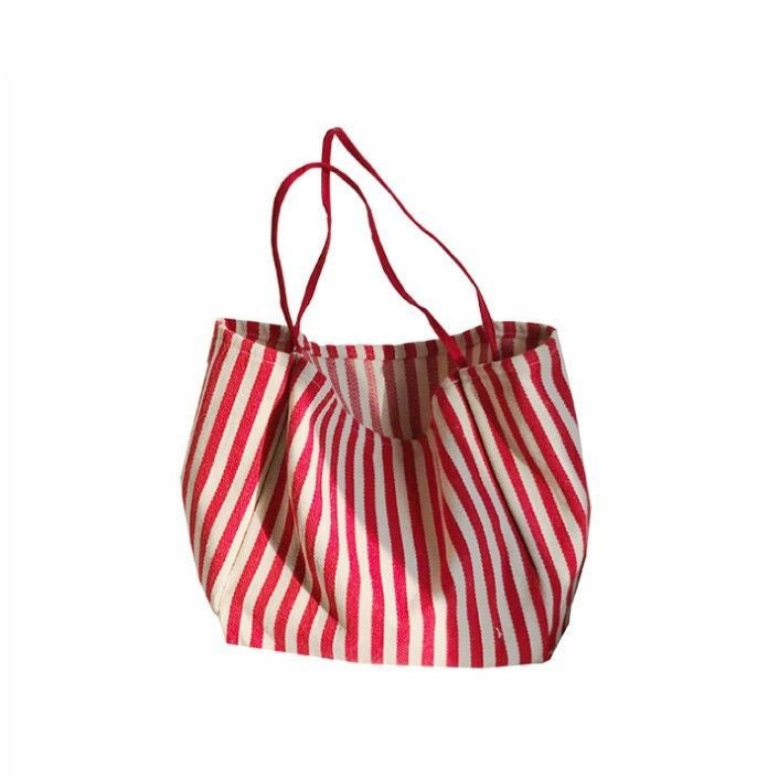 Striped Tote Bag