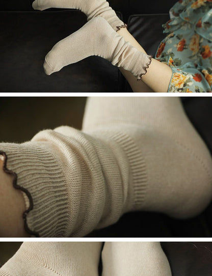 Frill Trim Socks