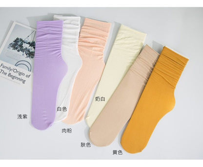 Plain Slouch Socks