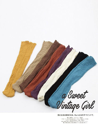 Pointelle Socks