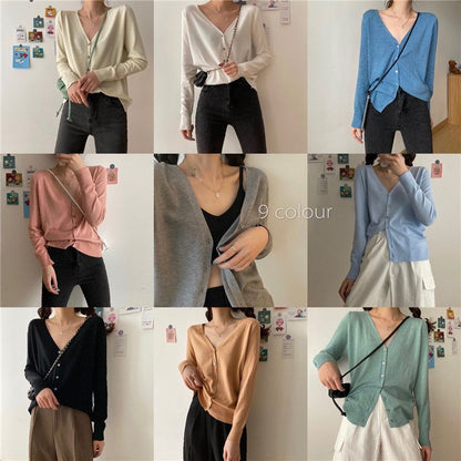 Plain Cardigan