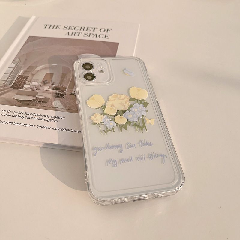 Flower Transparent Phone Case