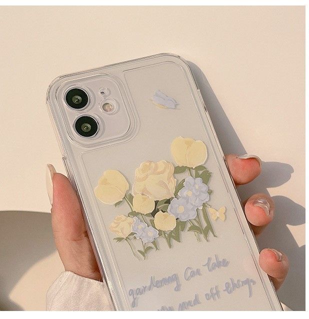 Flower Transparent Phone Case