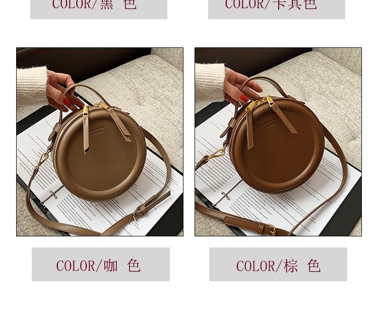 Round Crossbody Bag