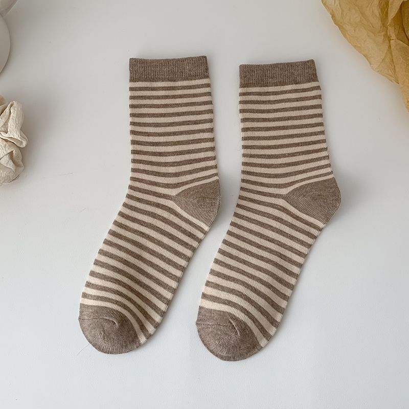 Set Of 3 Pairs: Striped Socks