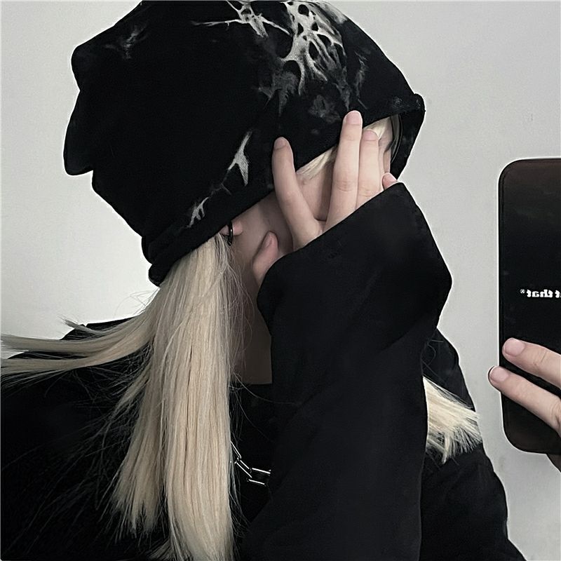 Printed Beanie
