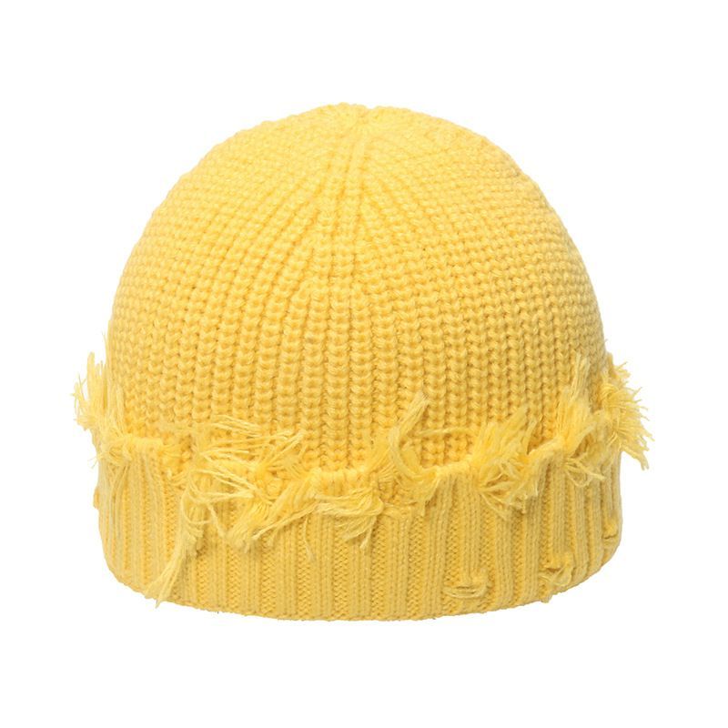 Distressed Knit Beanie