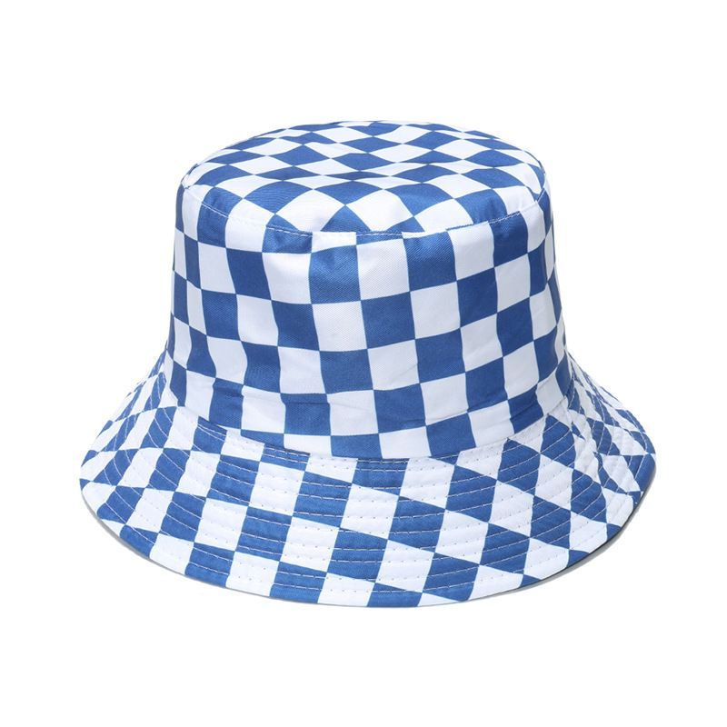 Checker Bucket Hat