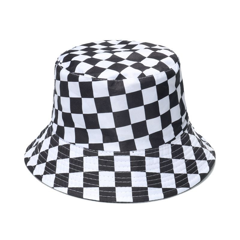Checker Bucket Hat