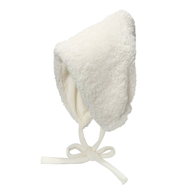 Faux Shearling Bonnet Hat