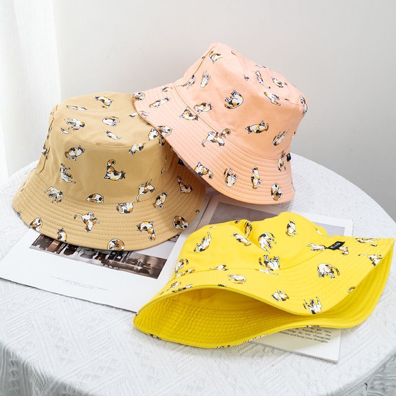 Bucket Reversible Hat Cat