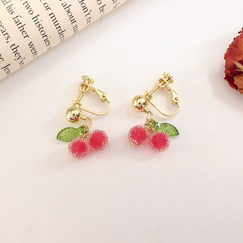 Earring Cherry Drop