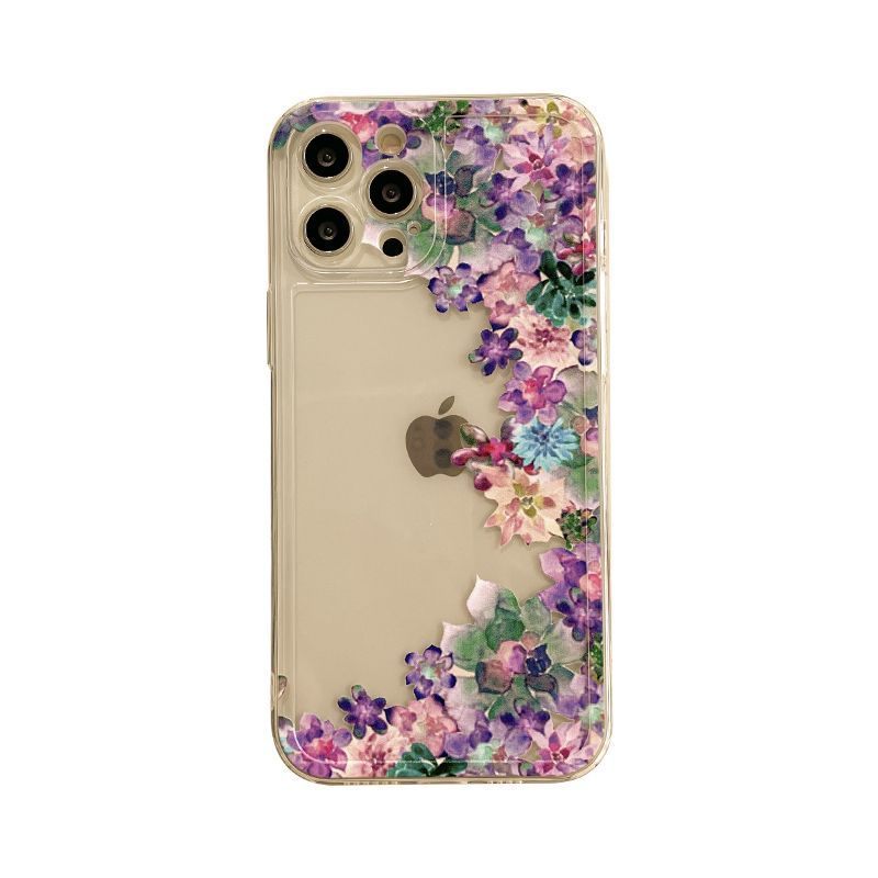 Flower Transparent Phone Case