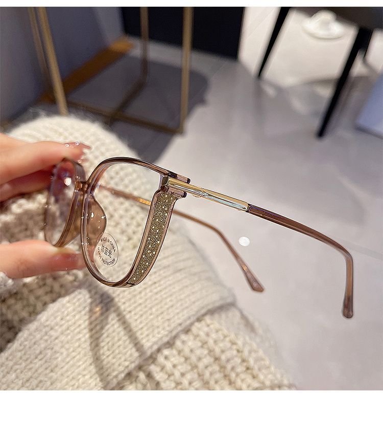 Eyeglasses Transparent Resin