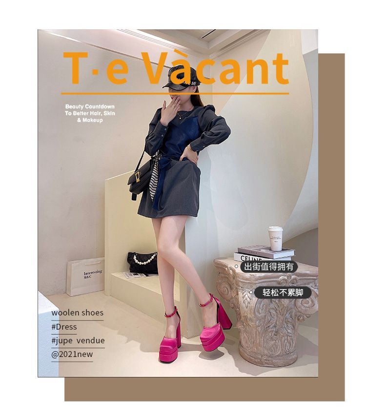 Sandals Chunky-Heel Platform