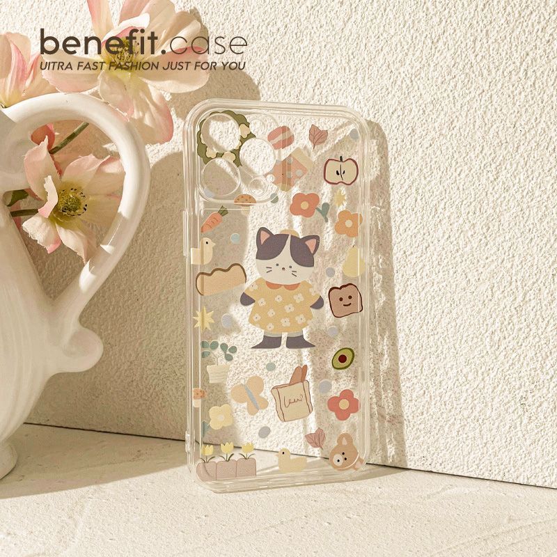 Phone Case Transparent Animal