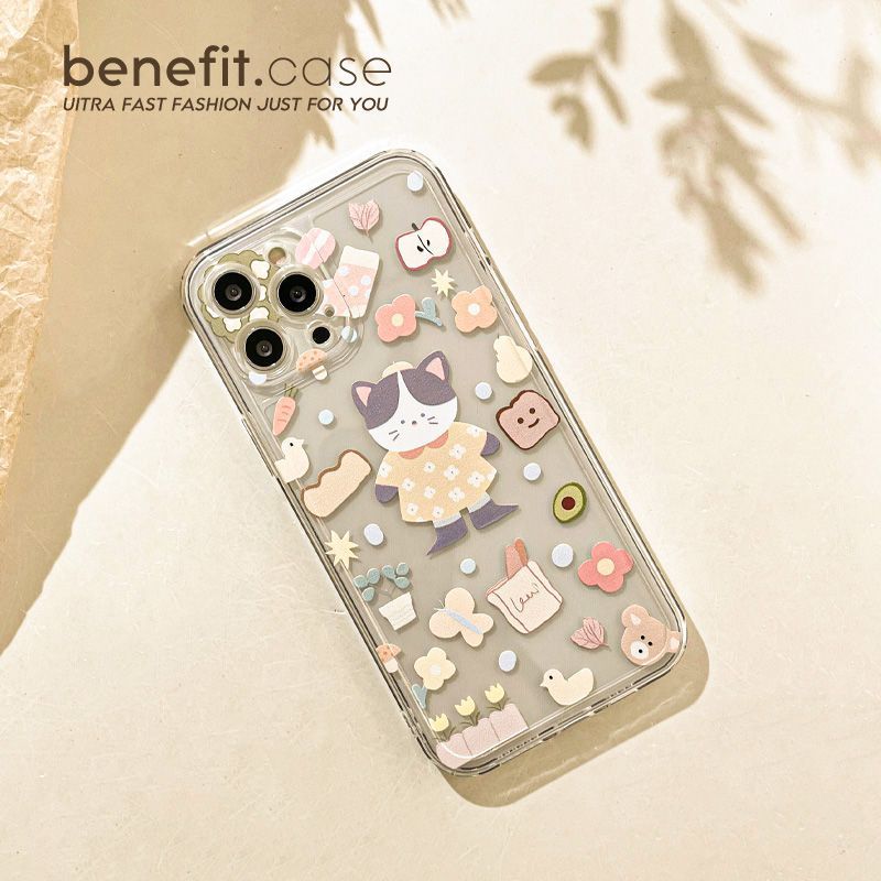 Phone Case Transparent Animal