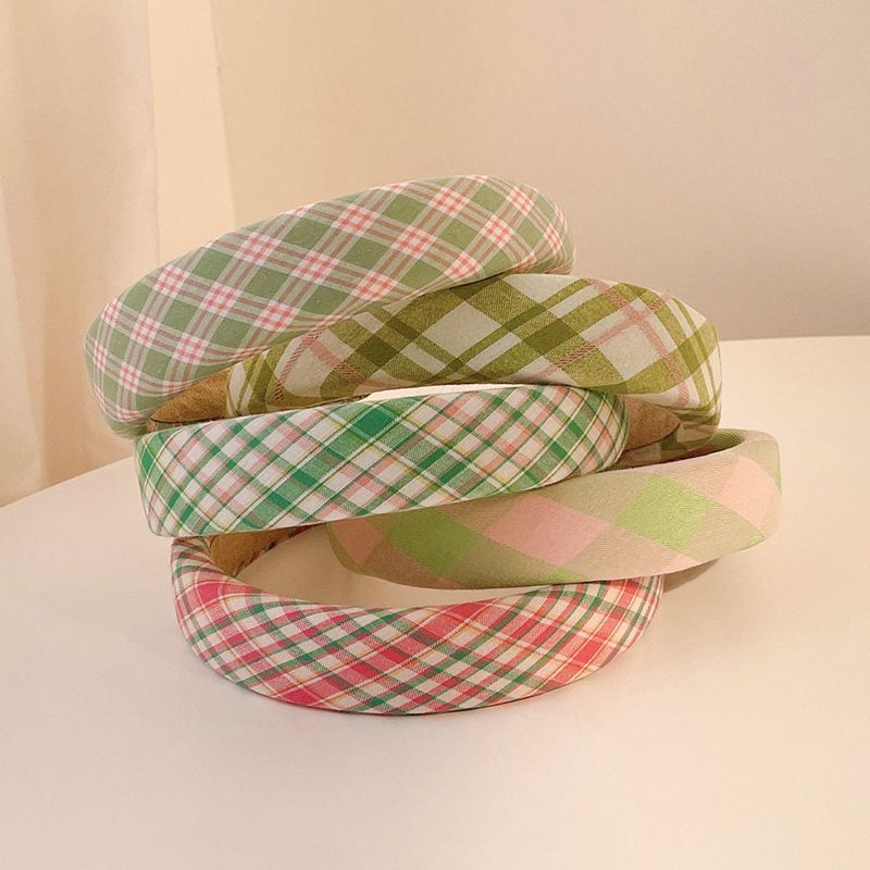 Fabric Argyle Headband