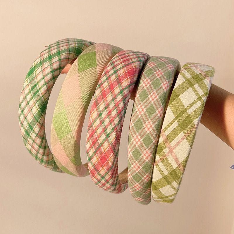 Fabric Argyle Headband