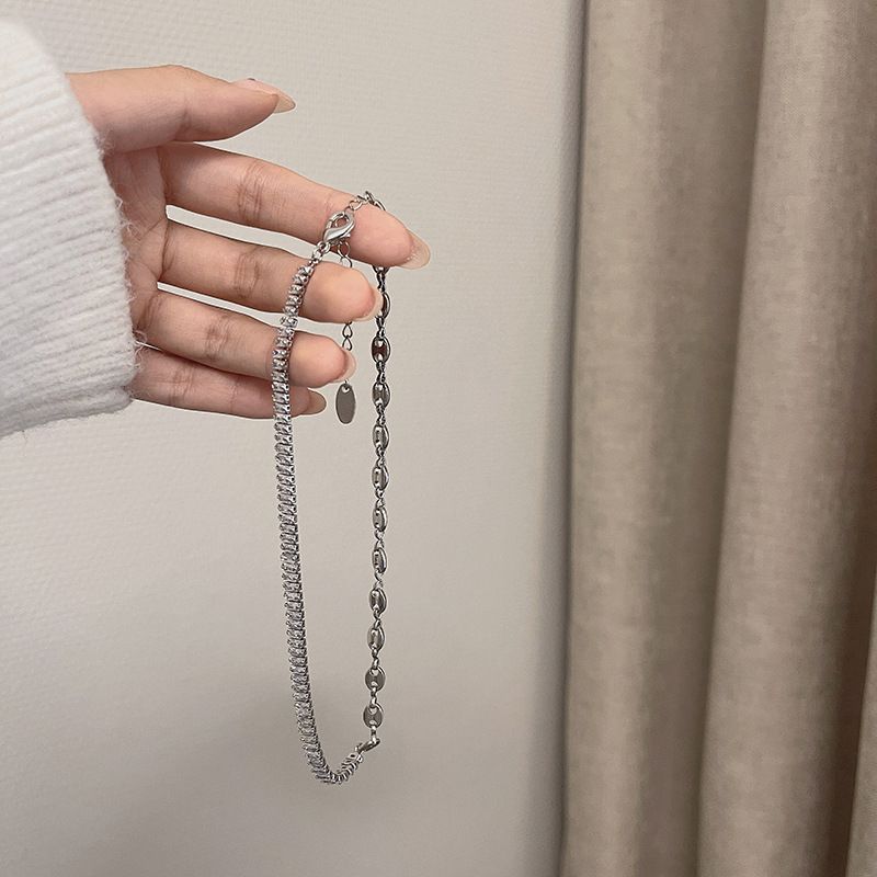 Alloy Choker Rhinestone