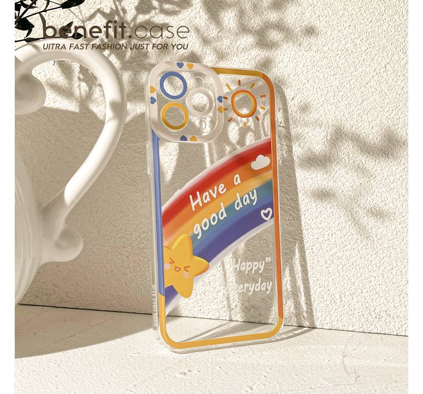 Rainbow Case Phone Transparent