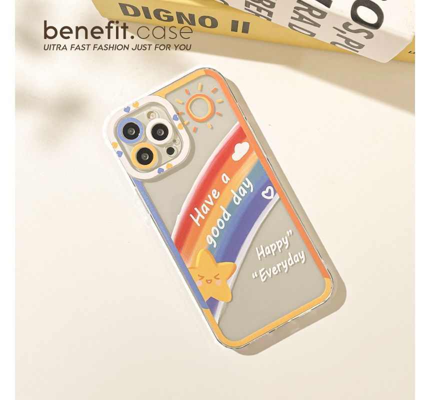 Rainbow Case Phone Transparent
