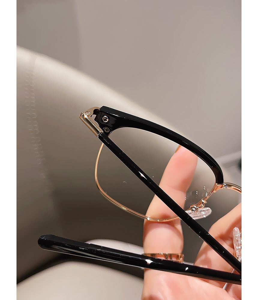 Blocking Blue Half Light Eyeglasses Frame