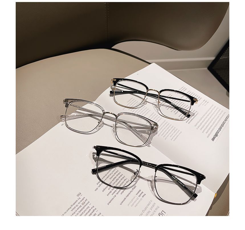 Blocking Blue Half Light Eyeglasses Frame