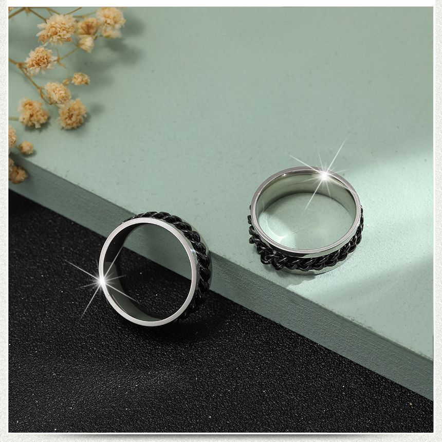 Chain Sterling Silver Ring