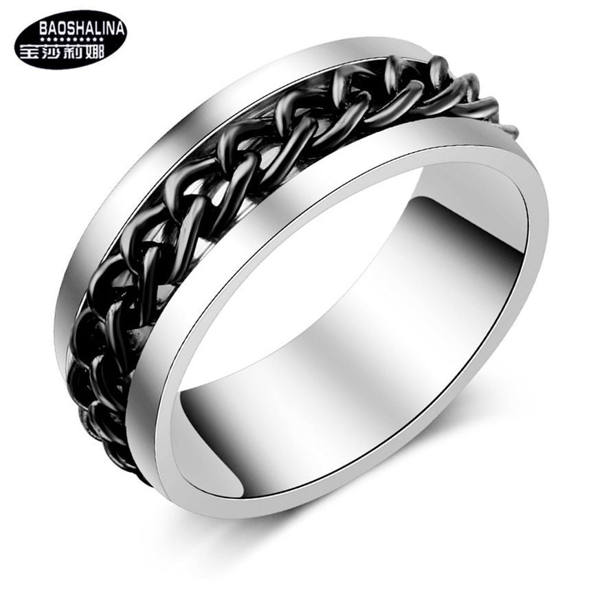 Chain Sterling Silver Ring