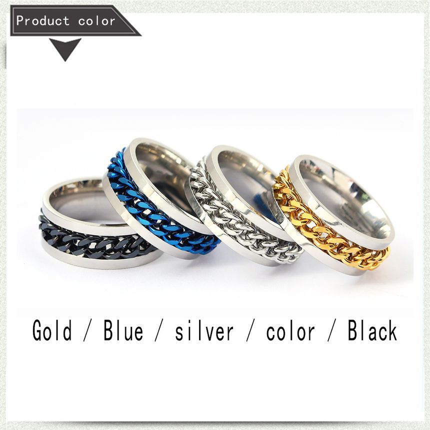 Chain Sterling Silver Ring