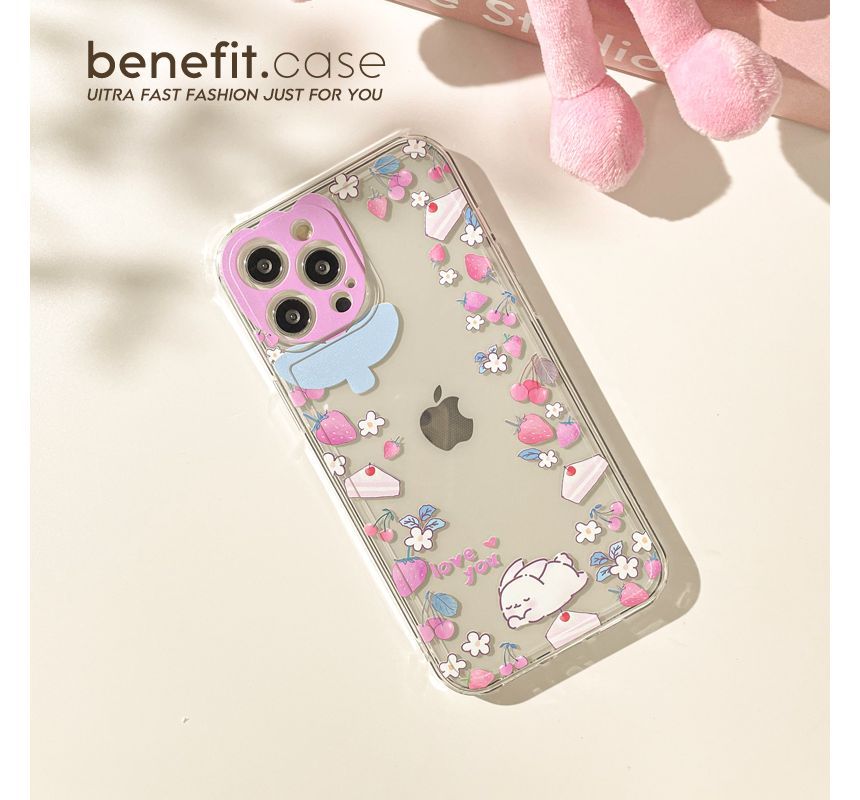 Phone Case Rabbit Transparent