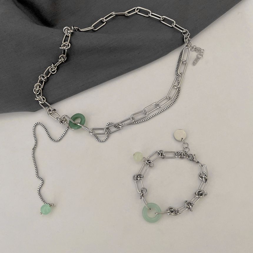 / Bracelet Chain Necklace