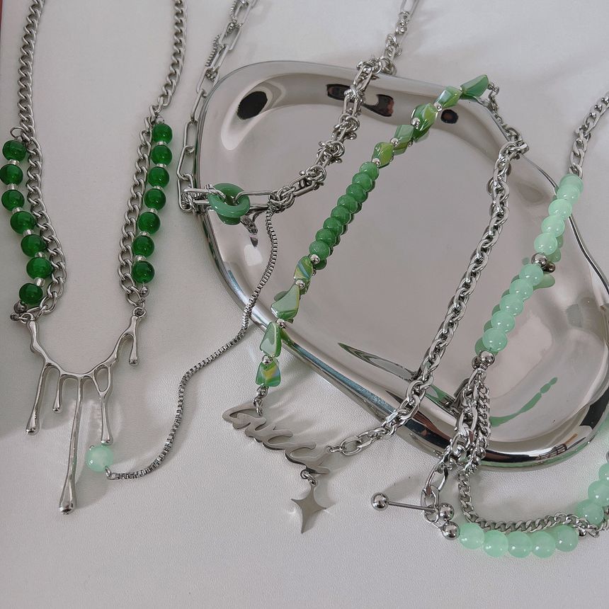 Beaded Necklace Chain