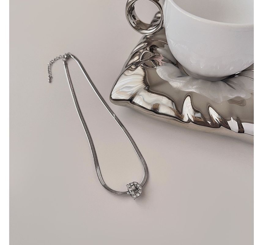 Necklace Rhinestone Choker