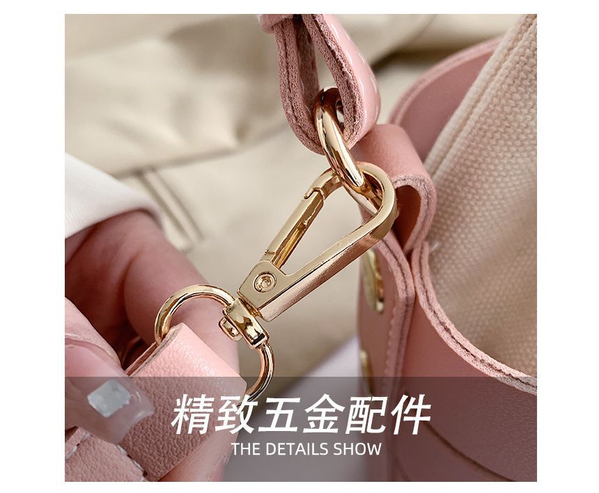 Bag Bucket Leather Faux