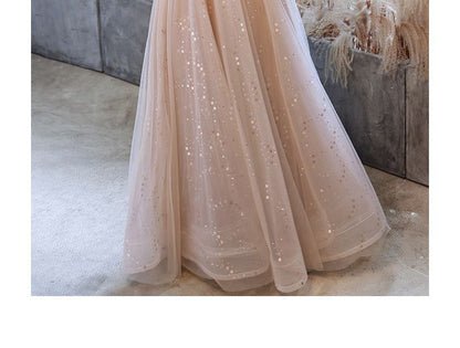 Sleeveless Embellished Evening Gown