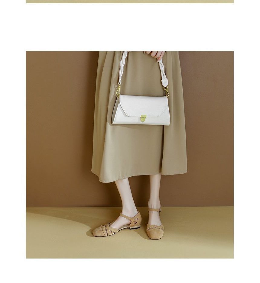 Flats D'Orsay Strap Ankle