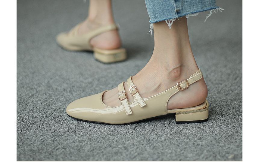 Flats Double Strap Slingback