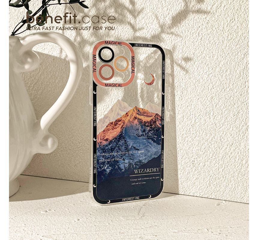 Mountain Transparent Phone Case