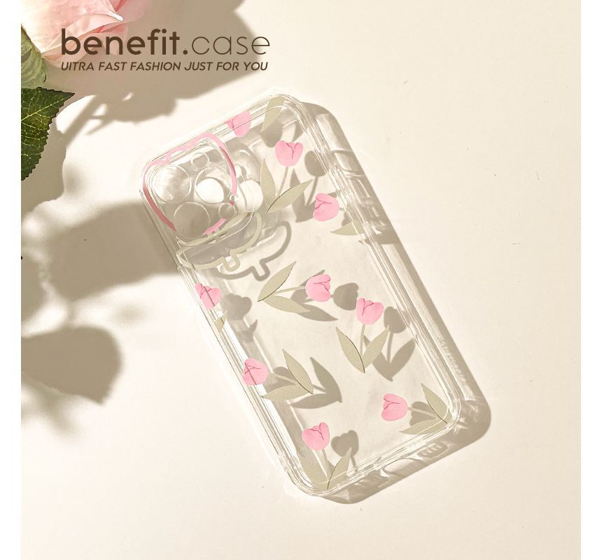 Tulip Transparent Phone Case